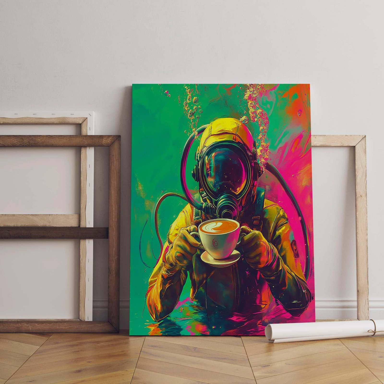 Pikturë dekorative në kanavacë, shumëngjyrëshe, Wallity, Hm_Cnvs26-50-70x100, 70x100 cm