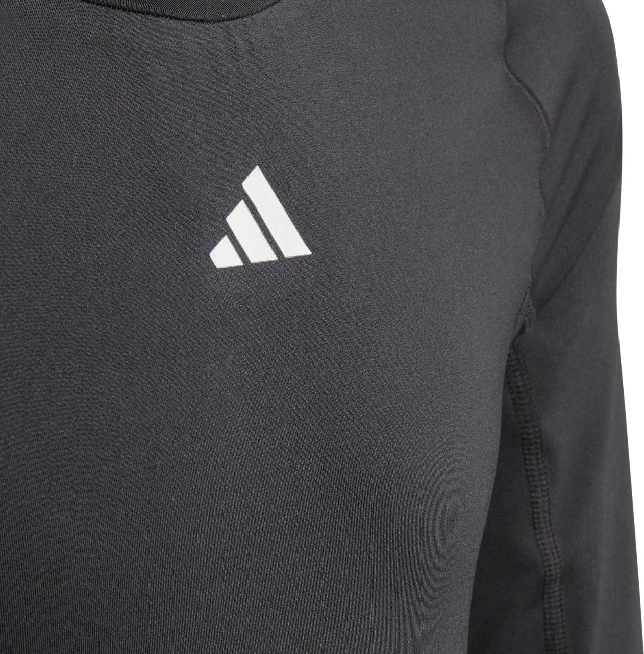 Maicë e gjatë për fëmijë adidas, e zezë