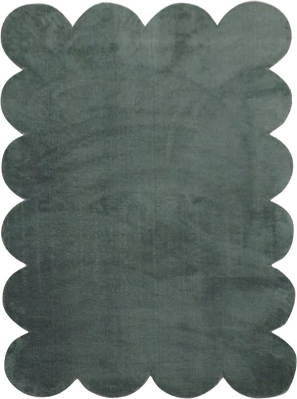 Qilim Conceptum Hypnose, laser plush, ngjyrë gri e errët, 120x180cm