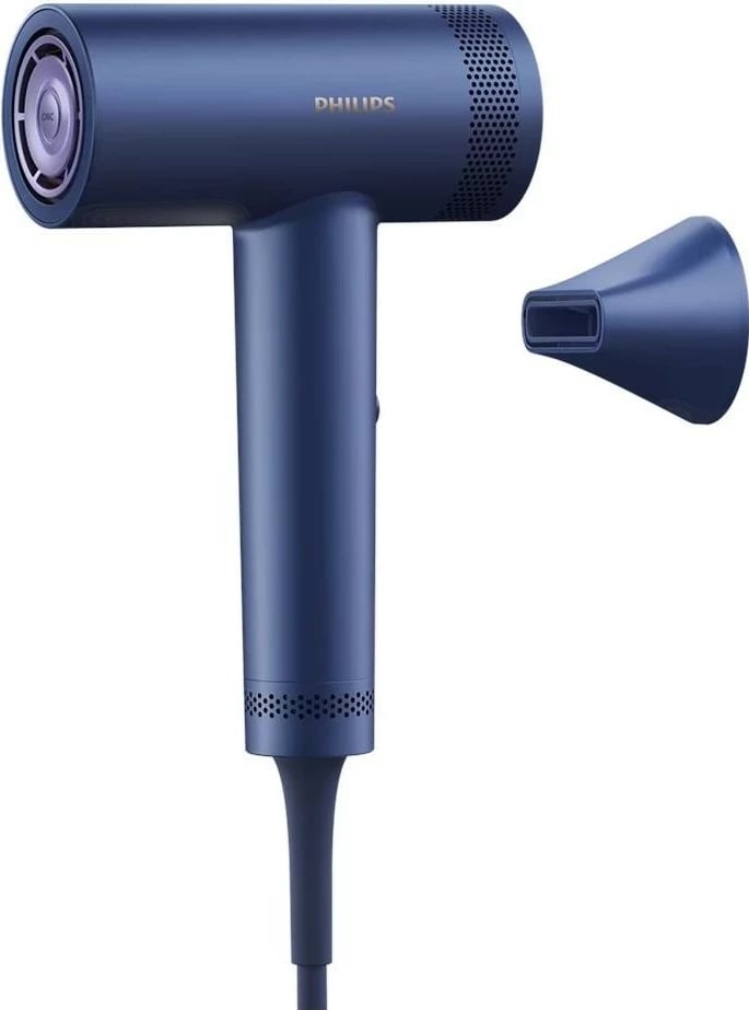 Tharëse flokësh Philips 8000 BHD839/00, 1400W, blu