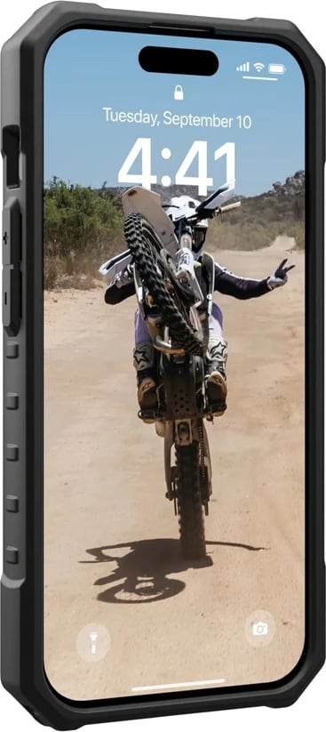 Mbështjellës Urban Armor Gear 114283114033 për celular, për Apple, 6.1", Kamuflazh Gri