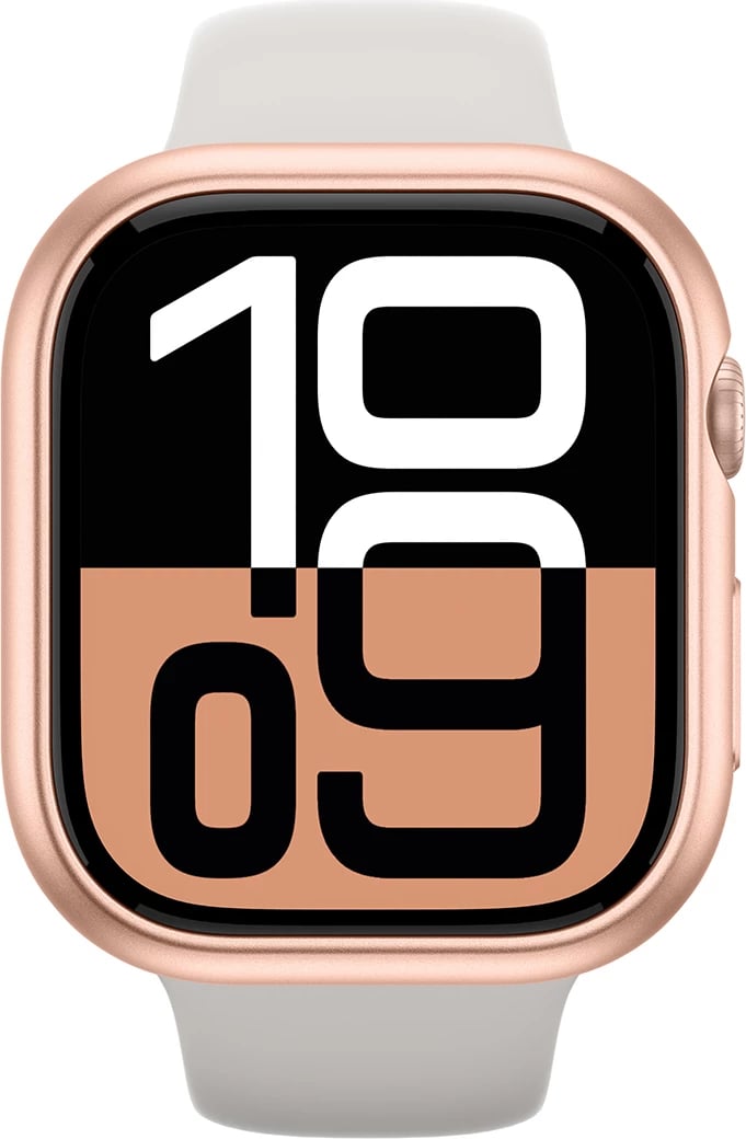 Mbështjellës AmazingThing Minimal për Apple Watch 46mm, rozë e artë