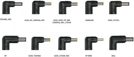Adapter universal për laptop iBOX IUZ90WA, 90W, slim, 10 konektorë
