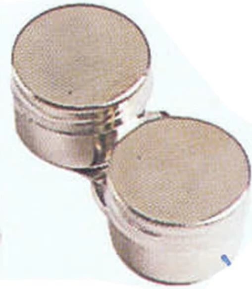 Enë metalike për përzierje boje Artmate NEXT, 2 ndarje, me kapak