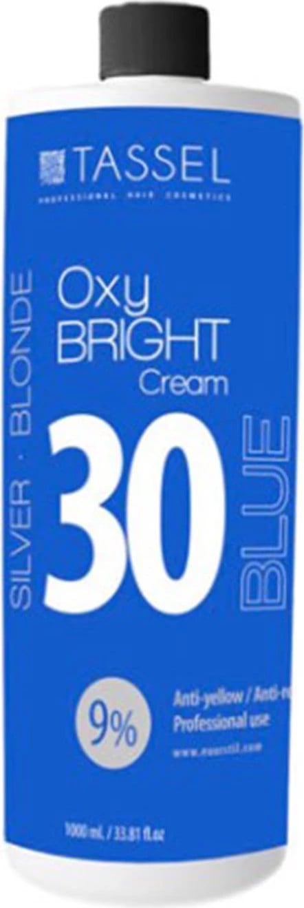 Krem oksidues për flokë Eurostil Blue Oxybright 30vol, blu, 1000ml
