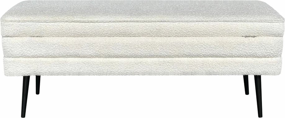 Tabure Slices me hapësirë për ruajtje, e bardhë, 110x40x44