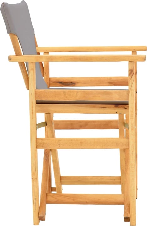 Karrige regjisori, dru ahu, ngjyrë natyrale - pëlhurë gri Nexus