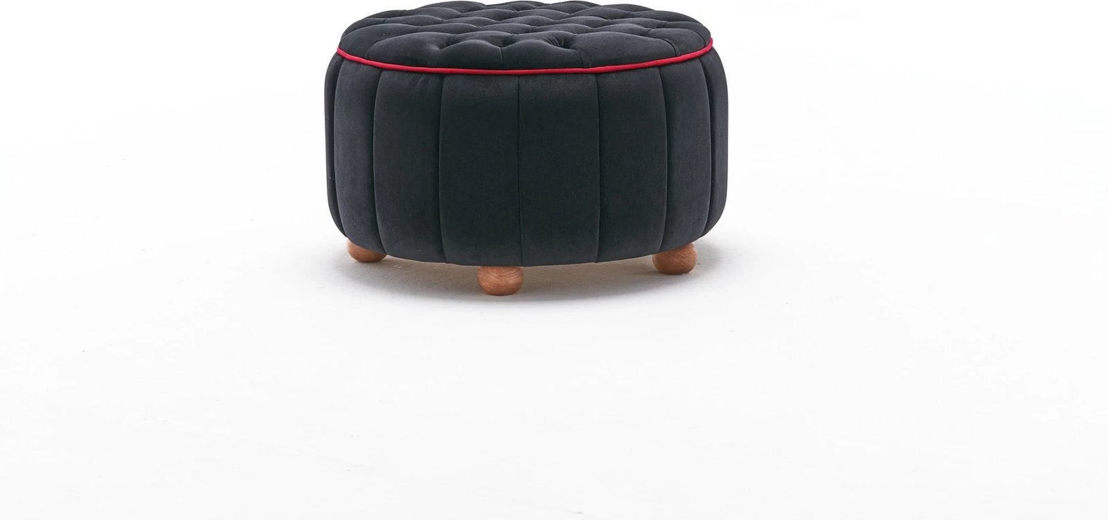 Puf Atelier del Sofa, Jasmin, anthracite dhe rozë