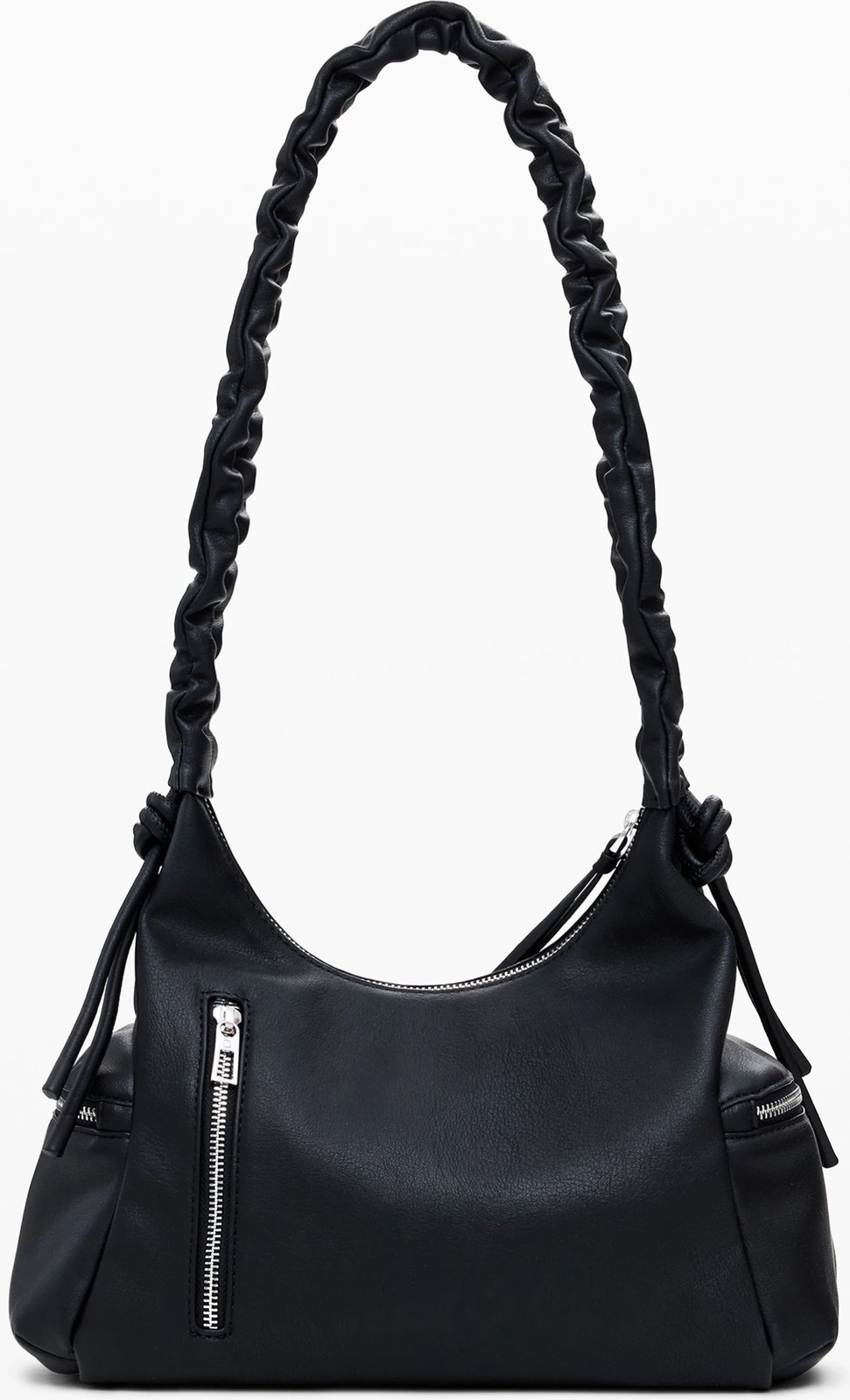 Çantë femra DESIGUAL MONTVILLE HALF LOGO BAG, e zezë