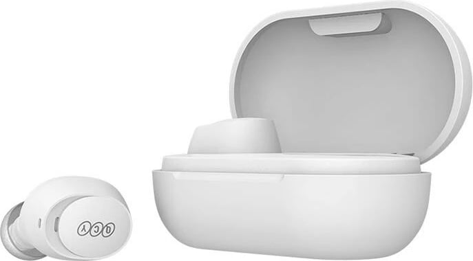 Kufje TWS QCY T27, Bluetooth 5.3, ANC, IPX4, të bardha