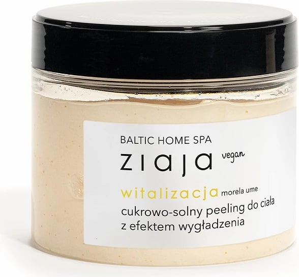 Skrab për trup Ziaja Baltic Home Spa Vitalization për femra Morela Ume 300ml