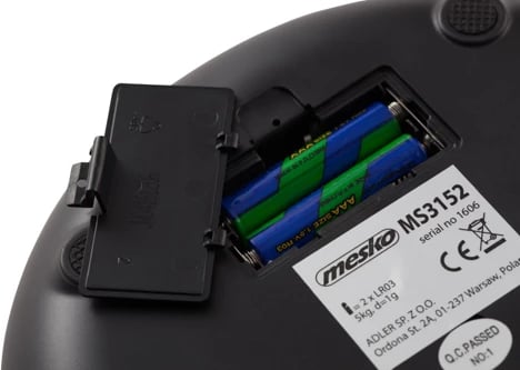 Peshore kuzhine Adler MS 3152, kapacitet 5kg, saktësi 1g, tas 2L, çelik inox, INOX