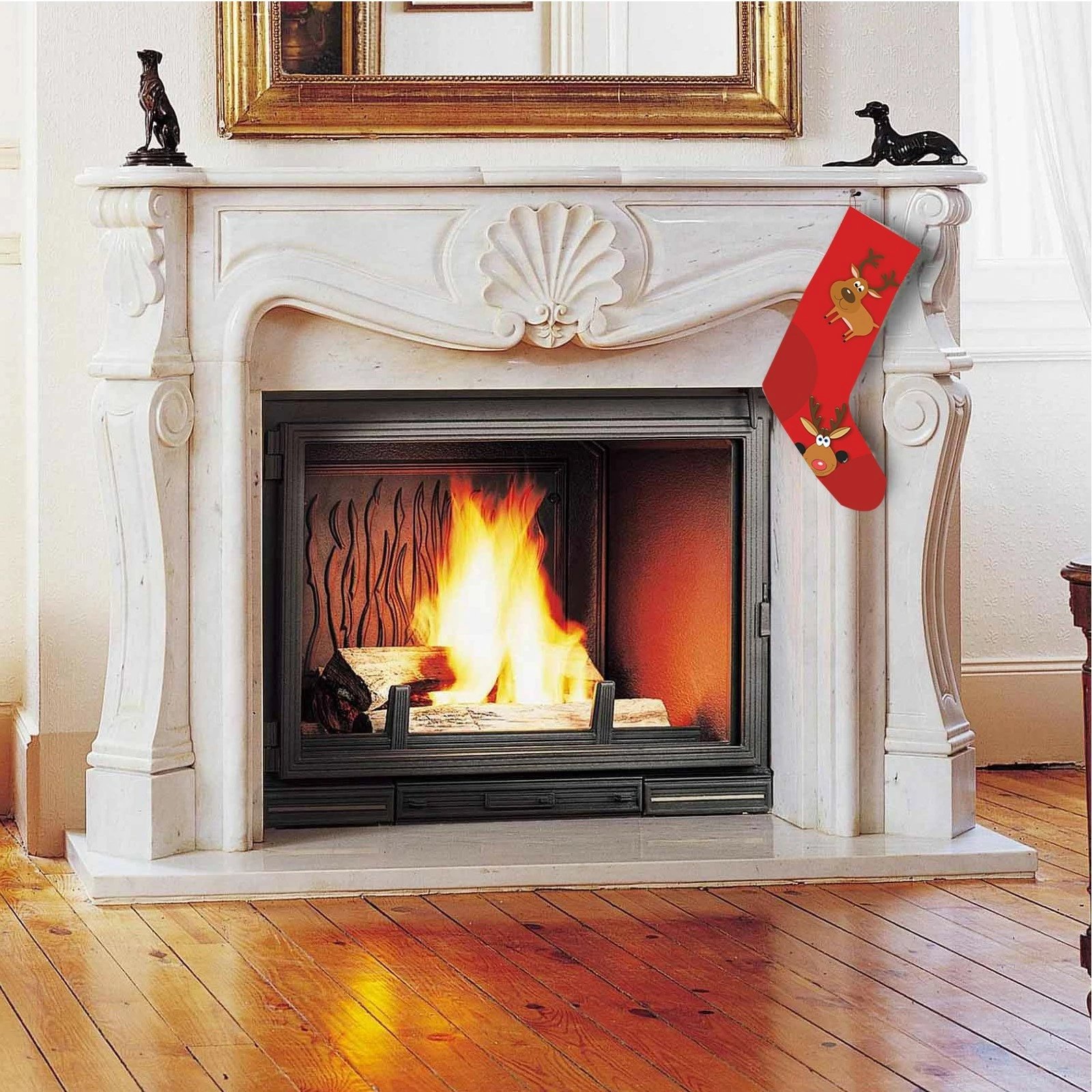 Çorape dekorative, shumëngjyrëshe, Evila Originals, Crp003, 35x18cm