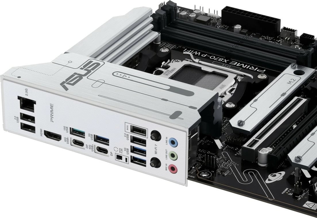 Pllakë amë Asus PRIME X870-P WIFI, Socket AM5, DDR5, ATX, e zezë