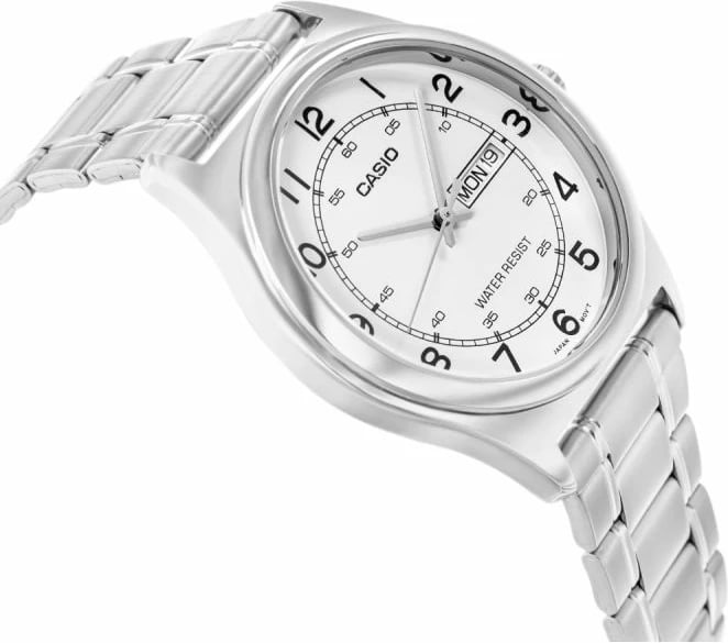 Orë dore për meshkuj CASIO, argjend