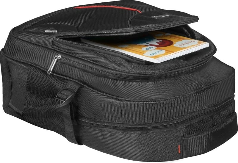 Çantë shpine Defender Carbon 15.6", e zezë
