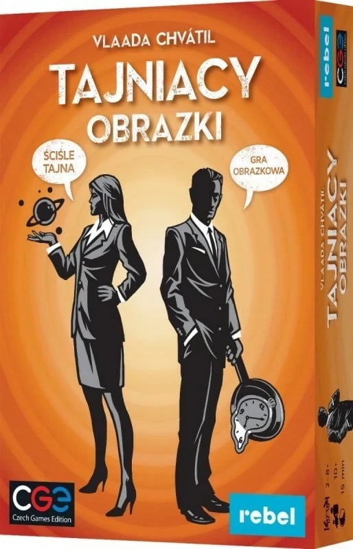 Lojë tavoline Rebel Undercover Pictures (Tajniacy Obrazki), për festa dhe shoqëri