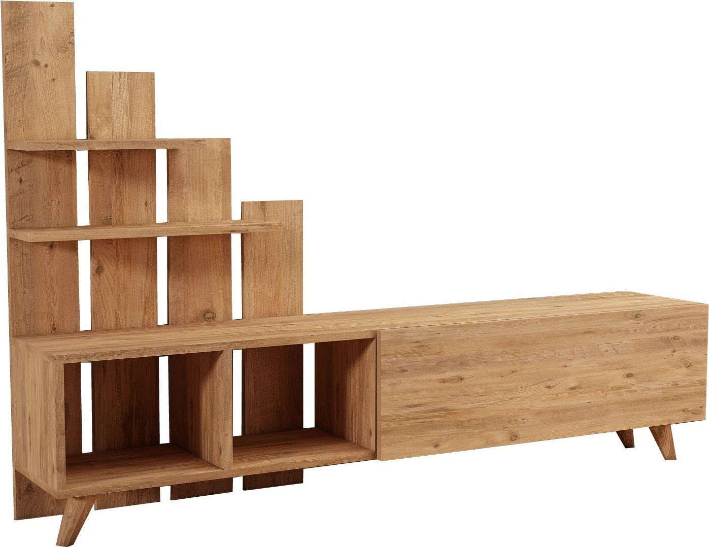 Komodë televizori Hanah Home, ngjyrë pishë Atlantike