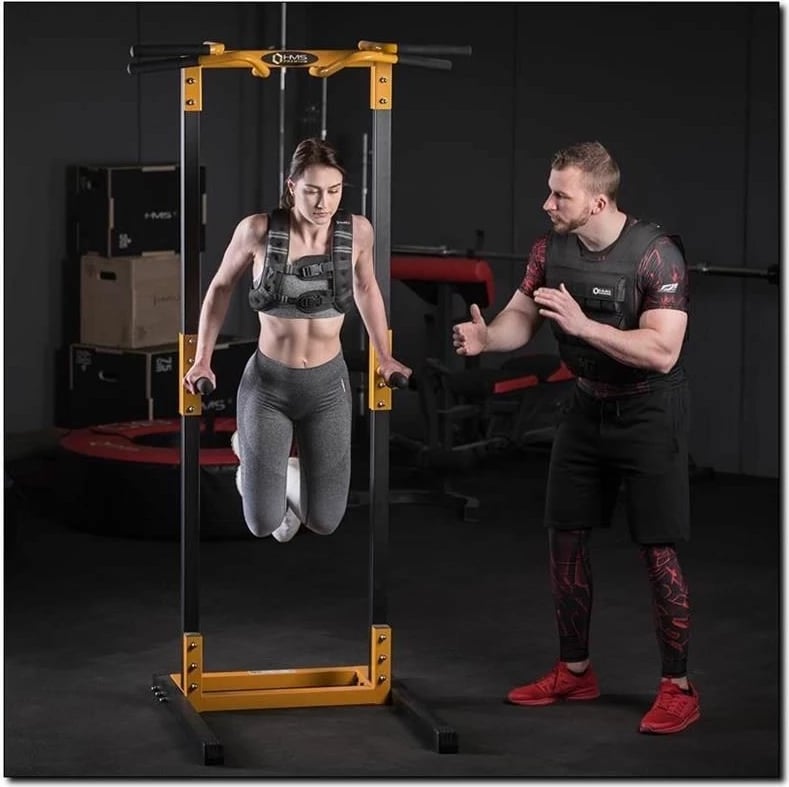 Jelek me peshë HMS, uniseks, i zi