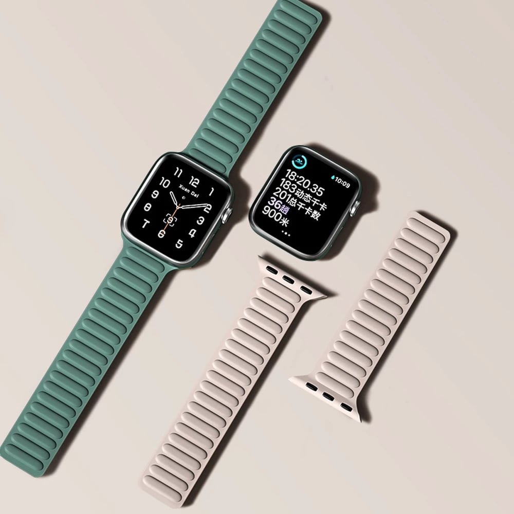 Rrip magnetik për Apple Watch Hurtel, 42/44mm, Kafe