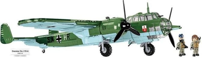 Set ndërtimi Cobi Klocki Dornier Do 17Z-2, 1383 pjesë, plastikë, Historical Collection
