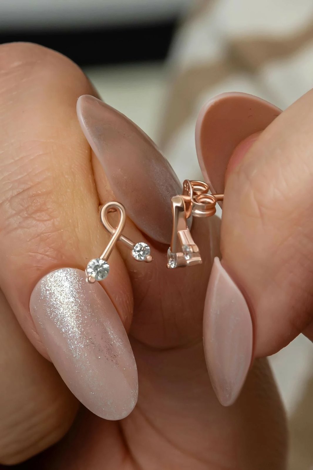 Vathë argjendi Jumeon, ngjyrë ari rozë, NRZ999493