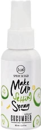 Spray fijues për grim J.CAT BEAUTY Go Cucumber unisex, 80ml
