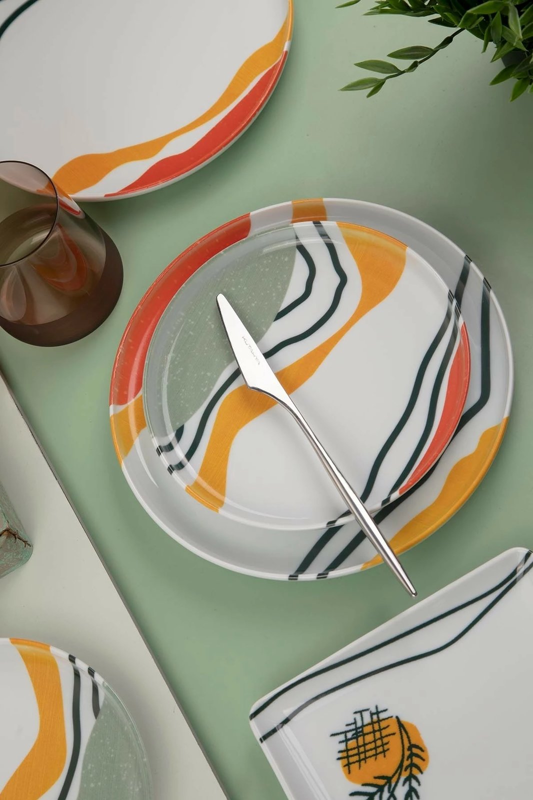 Set enësh për drekë (18 copë), Hermia, NNMOD18Y6880717