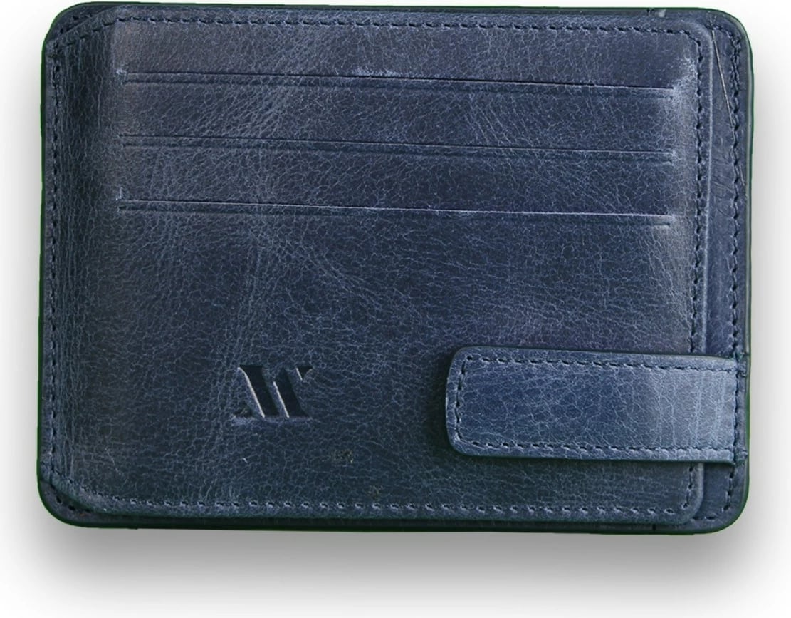 Portofol lëkure, ngjyrë kaltër, Zoozie Bags, 3543