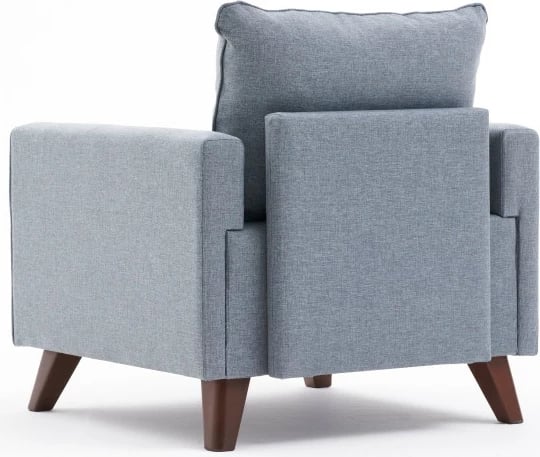 Karrige një vendëshe Atelier del Sofa, Bella Soft, ngjyrë kaltër