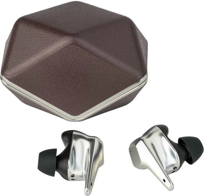 Kufje TWS HiFiMAN Svanar Wireless LE, ANC, Bluetooth 5.2, Argjend