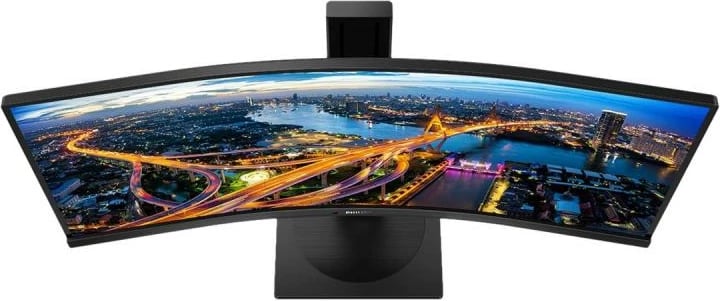 Monitor, Philips, B-Line 345B1C, 34" UltraWide i lakuar WQHD, Plug and Play, i zi