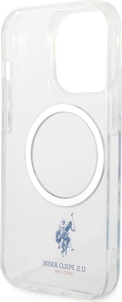 Mbështjellës U.S. Polo Assn. USHMP15LUCIT për iPhone 15 Pro 6.1", MagSafe, Transparent Mbështjellës U.S. Polo Assn. USHMP15LUCIT për iPhone 15 Pro 6.1", MagSafe, Transparent