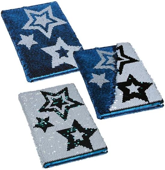 Fletore NEXT me xixa, Yje, 80 fletë, 15x21 cm, Blu