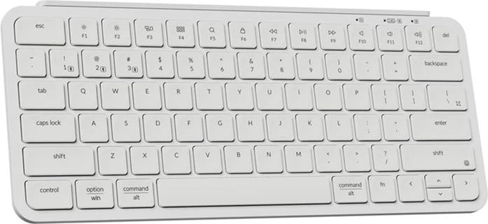 Tastierë pa tela Keychron B1 Pro, 77 taste, ultra e hollë, USB-C, e bardhë