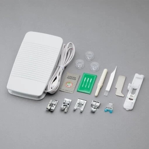 Makina e qepjes Brother FS20S, e bardhë-vjollcë