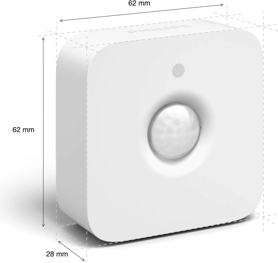 Sensor lëvizjeje Philips Hue, Wireless, ZigBee, i bardhë