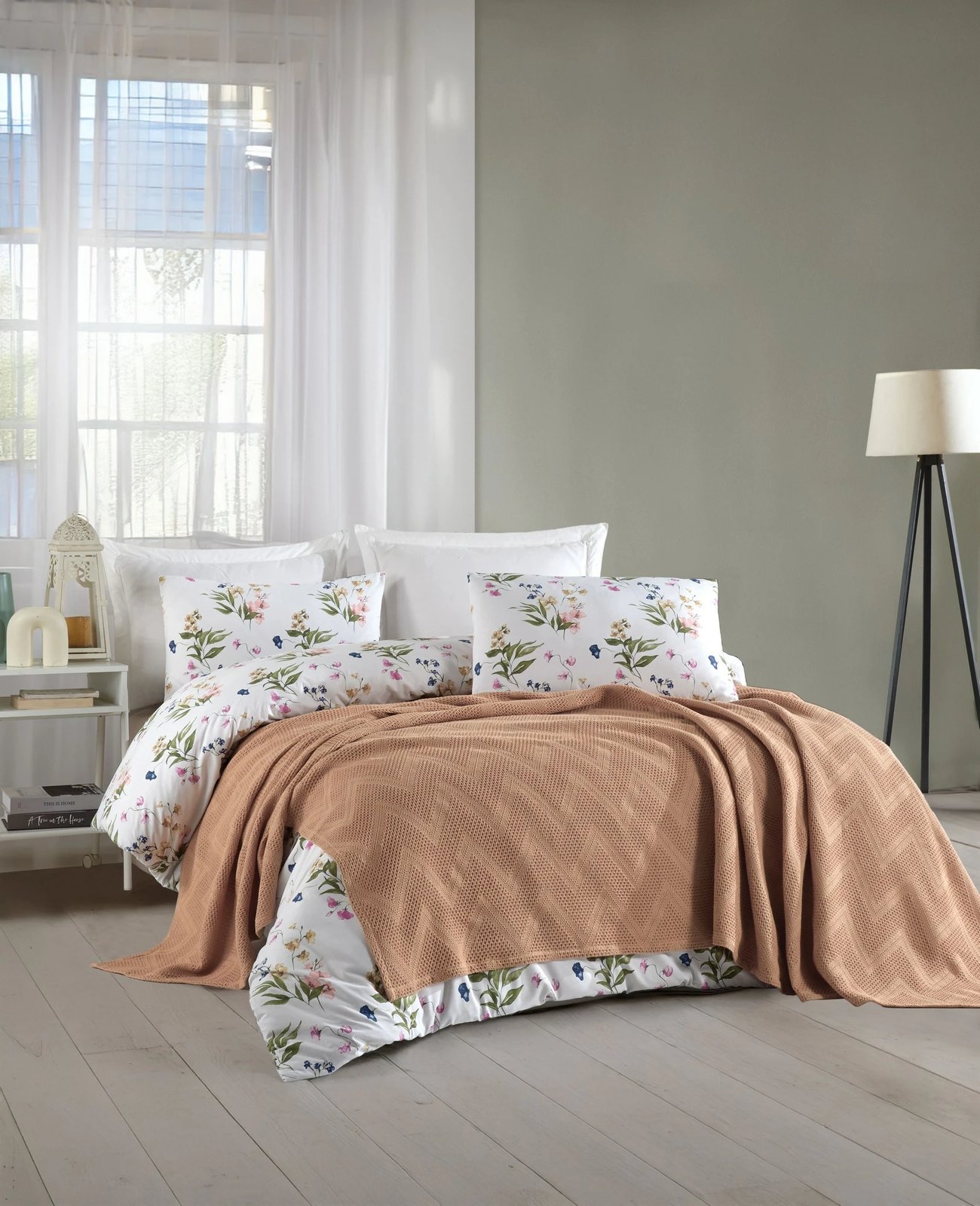 Set piké dopio, zigzag, ngjyrë mustard