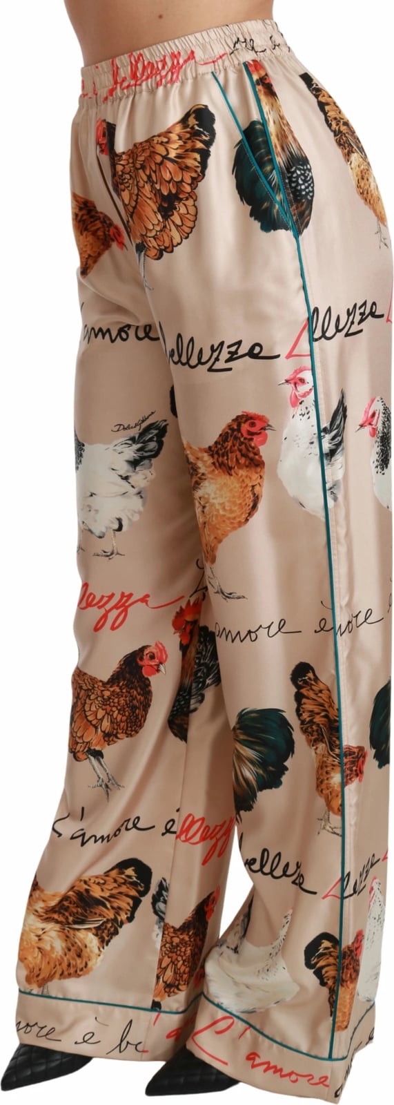 Pizhame të poshtme për femra Dolce & Gabbana, bezhë