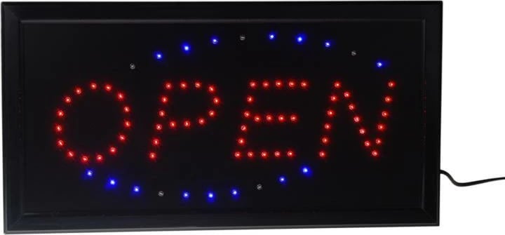 Tabelë LED "Open" NEXT, 48.5x25cm