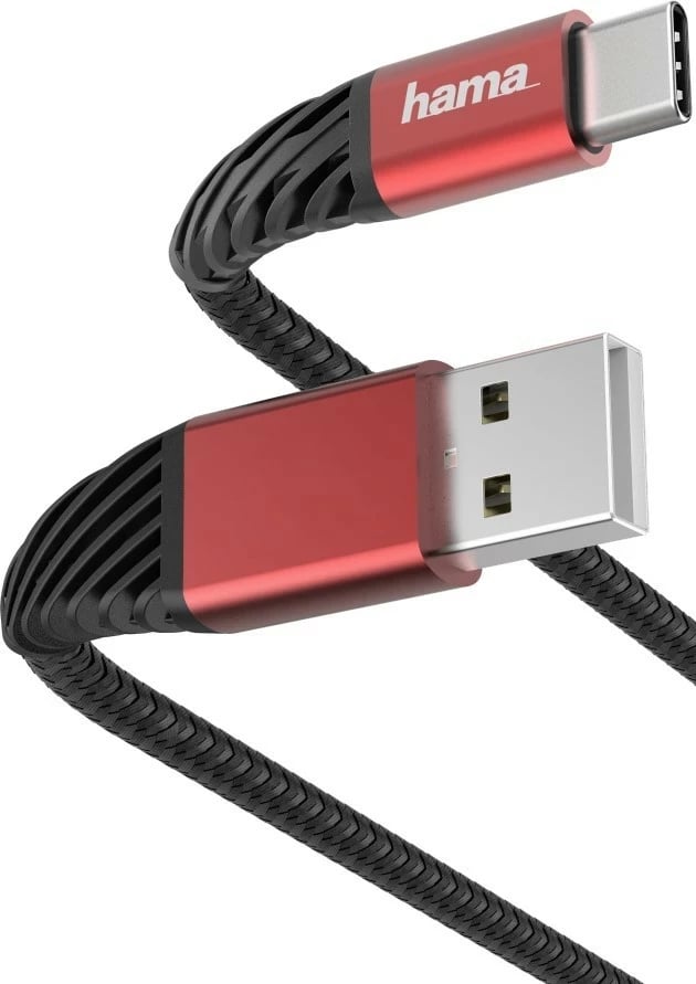 Kabëll Hama Extreme USB-A - USB-C, 1.5m, i zi Kabëll Hama Extreme USB-A - USB-C, 1.5m, i zi