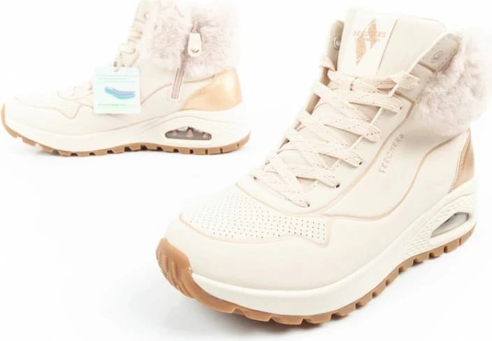 Atlete dimri për femra Skechers, bezhë