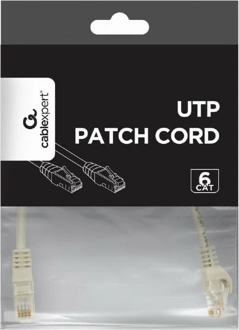 Kabllo rrjeti Gembird CAT6, 7.5m, RJ45, Gri
