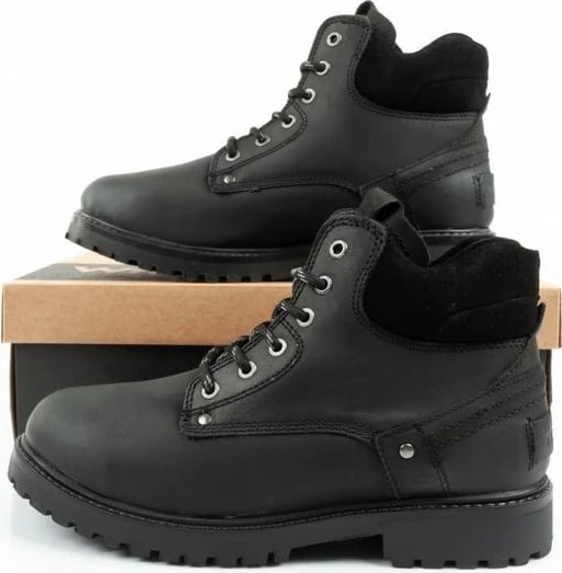 Çizme meshkuj Wrangler, të zeza