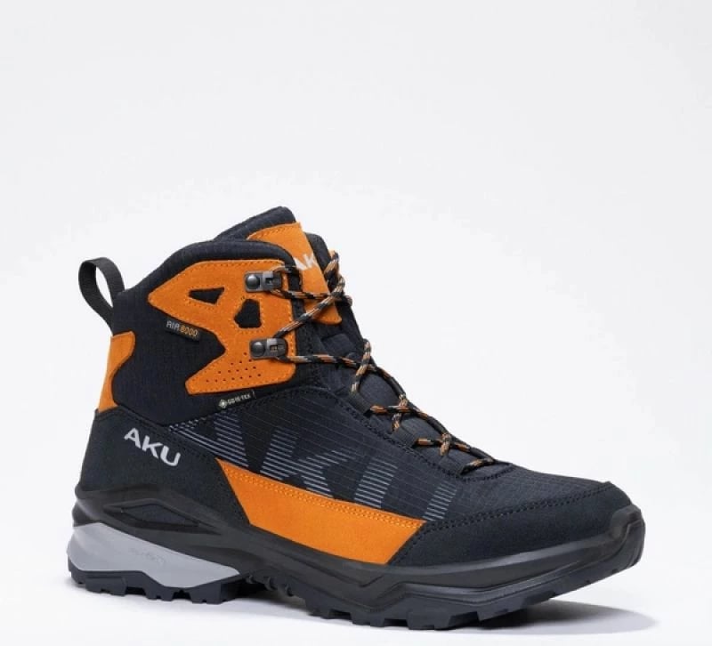 Atlete trekking për meshkuj Aku, të zeza-portokalli