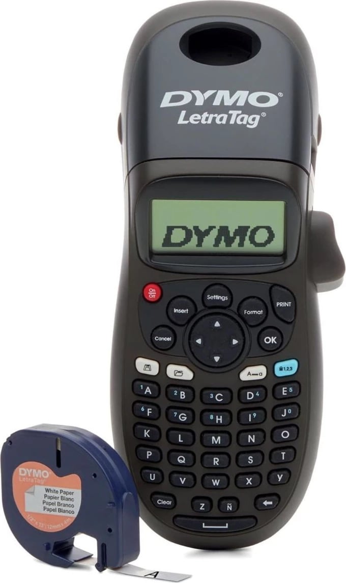 Pajisje etiketimi, Dymo LetraTag LT-100H 2174575 standard, e zezë