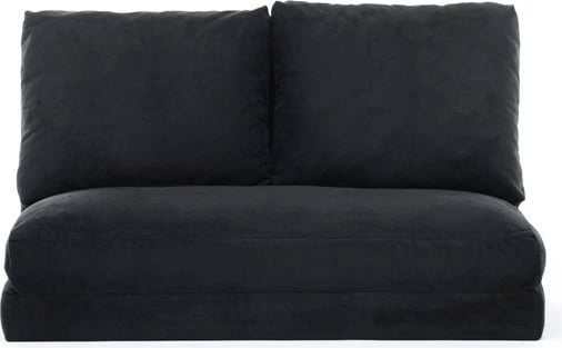 Divan-krevat 2 vendesh Atelier del Sofa, Taida, ngjyrë e zezë