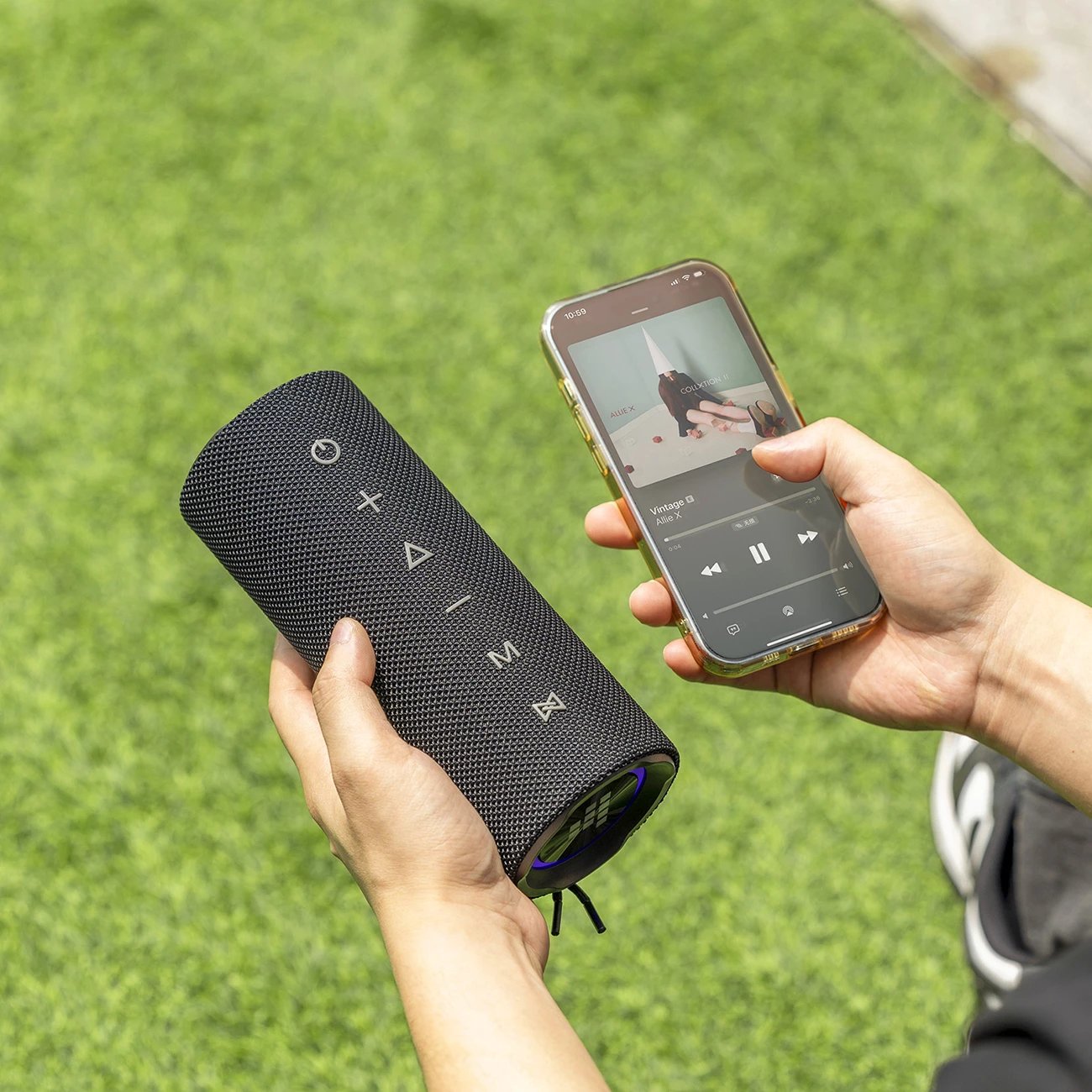 Altoparlant portativ Bluetooth Tronsmart Mirtune C2, 24W, IPX7, 3600mAh, i zi