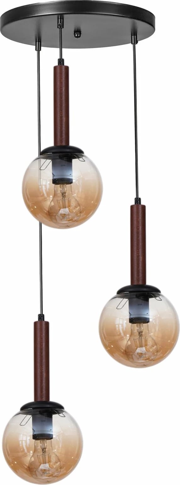 Llambadar Opviq, 9070-3, ngjyrë mjaltë, arre, e zezë