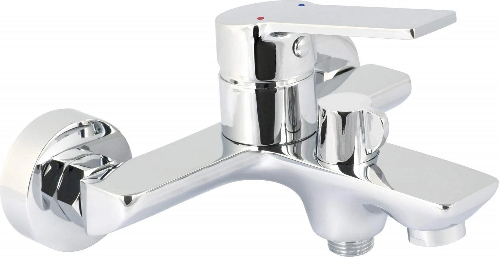 Rubinet banjoje deante BLC_010M, i montuar në mur, Krom